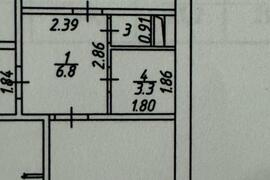 Квартира 48,5 кв.м. 