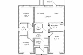ДОМ ПО СЕМЕЙНОЙ ИПОТЕКЕ  с 3-мя СПАЛЬ...